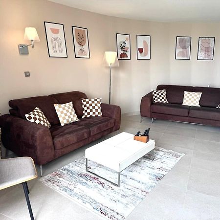 Penthouse Vue Mer Avec Rooftop,Jacuzzi,Et Parking Prive Antibes Luaran gambar